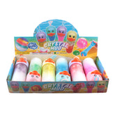 Slime in Duck Con - colorful crystal mud in playful duck containers for creative fun.